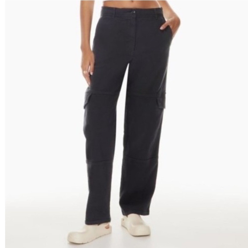 Wilfred Free Aritzia Modern Cargo Pant Twill Black Size 2